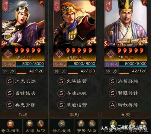 三国志战略版三势阵容有哪些(三国志战略版三势陆转型的T0阵容)插图1