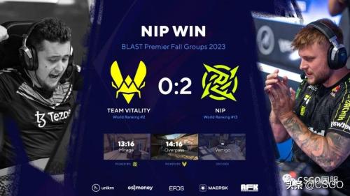 BLAST秋季小组赛战报NIP 2-0 Vitality_52PKCS经验交流(G2落败小蜜蜂被爆冷)插图12