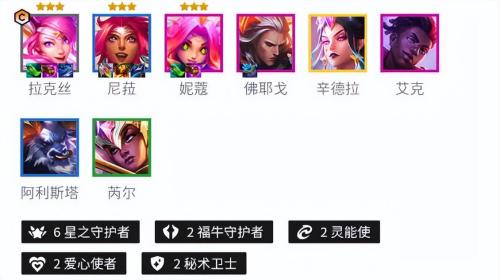 女神之光前期推荐阵容搭配(金铲铲之战S8.5启明奇点拉克丝阵容攻略)插图1