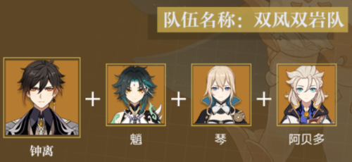 钟离阵容搭配推荐(原神钟离阵容搭配)插图1