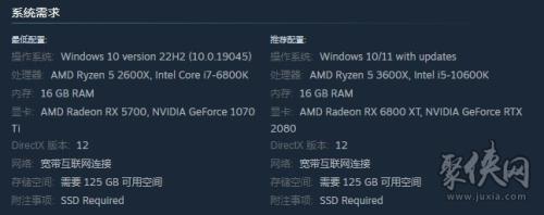 星空需要什么显卡才能玩(星空pc最低配置需求一览)