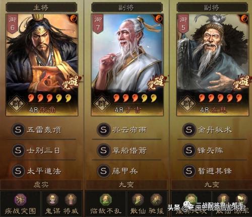 八兄弟阵容推荐搭配(三国志战略版8队新共存配置)插图5