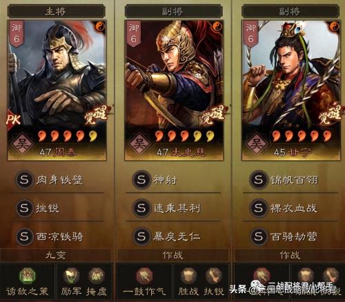 八兄弟阵容推荐搭配(三国志战略版8队新共存配置)插图4