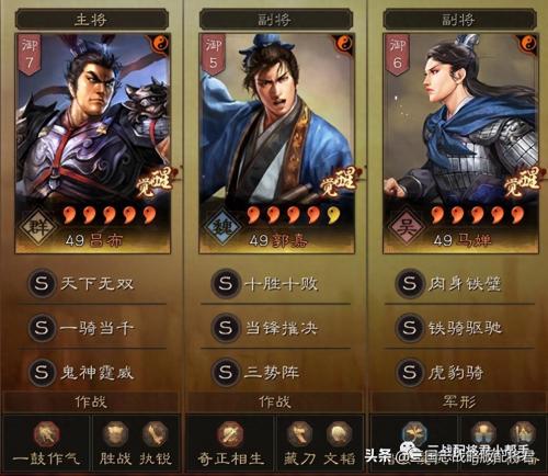 八兄弟阵容推荐搭配(三国志战略版8队新共存配置)插图6