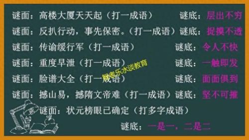 新猜成语游戏攻略(20个看图猜成语题目)插图41