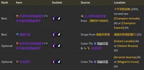 3.35死亡骑士武器排名(3.35装备排行)插图2