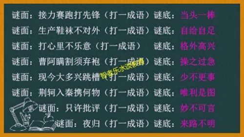 新猜成语游戏攻略(20个看图猜成语题目)插图3