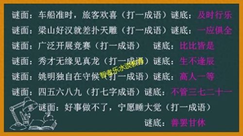 新猜成语游戏攻略(20个看图猜成语题目)插图34