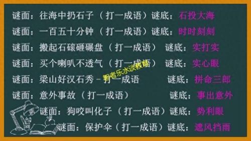 新猜成语游戏攻略(20个看图猜成语题目)插图52