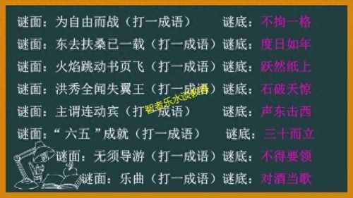 新猜成语游戏攻略(20个看图猜成语题目)插图14
