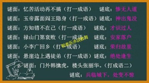 新猜成语游戏攻略(20个看图猜成语题目)插图40