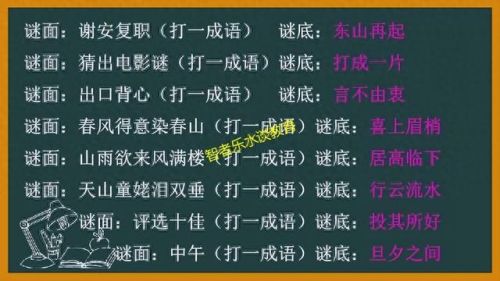 新猜成语游戏攻略(20个看图猜成语题目)插图13