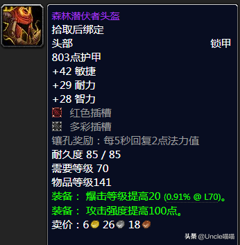 wow7.3射击猎人传说装备(魔兽射击猎人装备选择)插图3