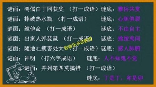新猜成语游戏攻略(20个看图猜成语题目)插图60