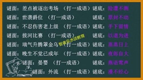 新猜成语游戏攻略(20个看图猜成语题目)插图62