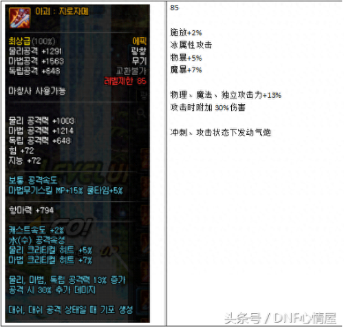 龙枪90史诗武器叫什么(龙枪装备选择)插图4