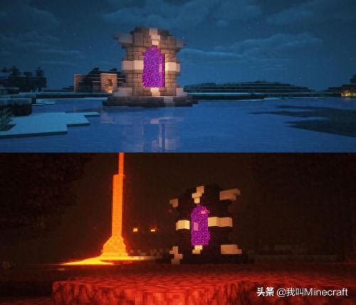 我的世界地狱门怎么做(我的世界末影门怎么做)插图