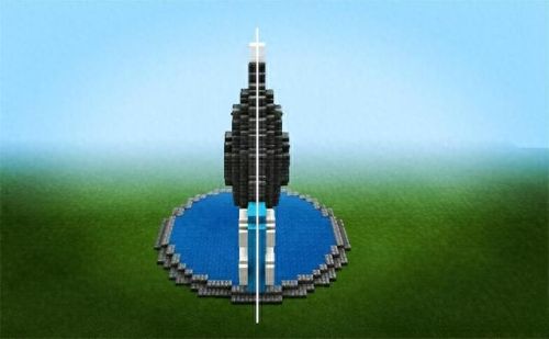 我的世界喷泉怎么做(我的世界喷泉教程)插图10