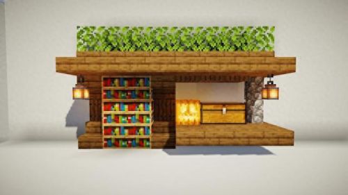 mc房子建筑设计图(mc乡村小屋建筑教学)插图2