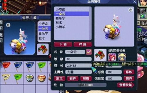 梦幻69大唐坐骑技能加点(梦幻西游69平民大唐属性)插图8