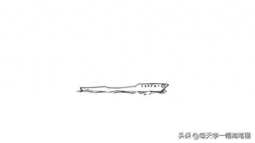 航空母舰简笔画qq红包(画航母)插图