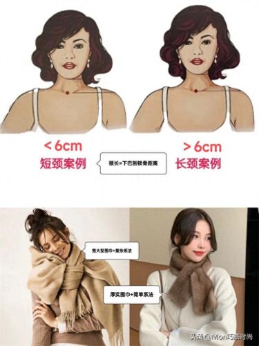 长围巾的围法(围脖的编织法)插图4