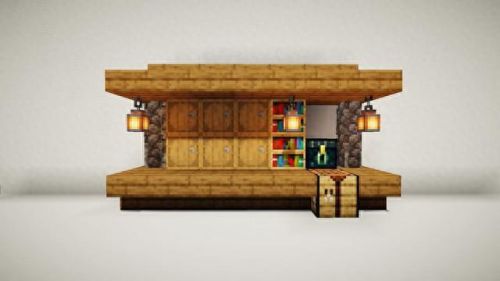 mc房子建筑设计图(mc乡村小屋建筑教学)插图4