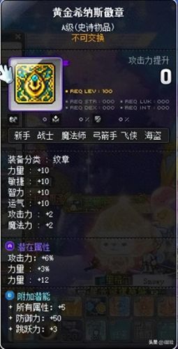 冒险岛 装备潜力(冒险岛装备排名)插图2