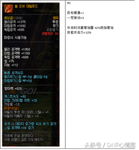 龙枪90史诗武器叫什么(龙枪装备选择)插图12
