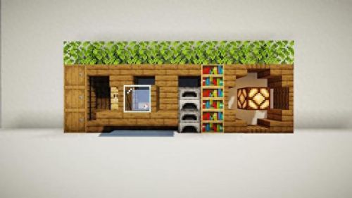 mc房子建筑设计图(mc乡村小屋建筑教学)插图5