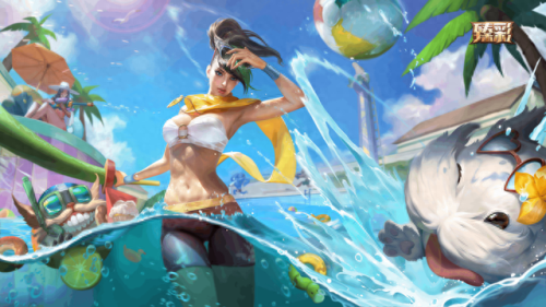 泳池派对皮肤(泳池派对辛德拉)插图4