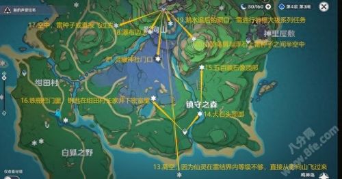 原神雷音权现位置(雷音权现掉落材料)插图3