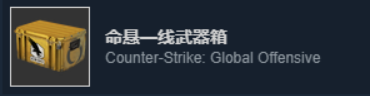 命悬一线武器箱皮肤(武器皮肤激活码)插图1