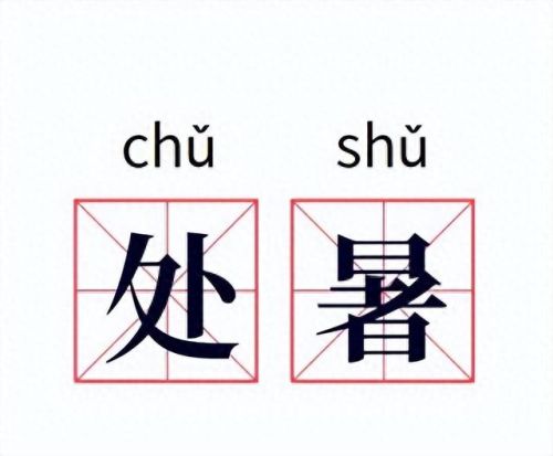 处暑的处读几声(处暑的处字是什么意思)插图5