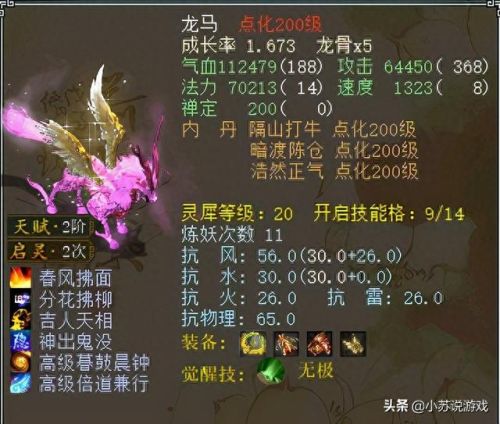 大话西游手游龙马打技能吗(大话西游手游龙马专属技能书)插图1