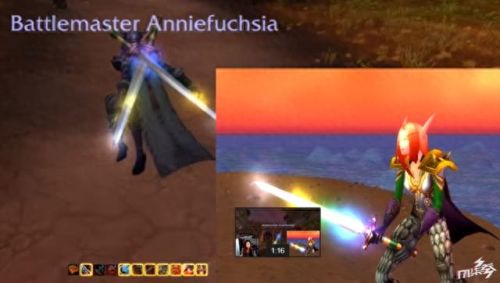 魔兽世界武器外观颜色(魔兽世界造型独特的白色武器)