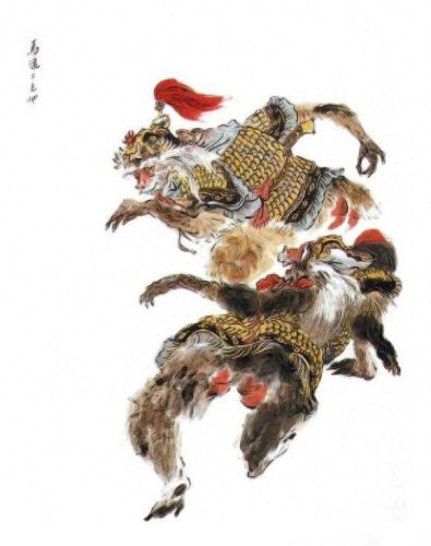 三头六臂怎么画(三头六臂红包怎么画)插图9
