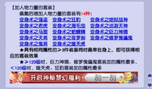 动物套(梦幻西游动物套)插图1