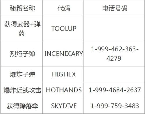 使命召唤5秘籍大全(使命召唤5密匙)插图1