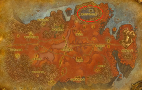 魔兽世界燃烧的远征采药路线(魔兽世界梦叶草分布图)插图