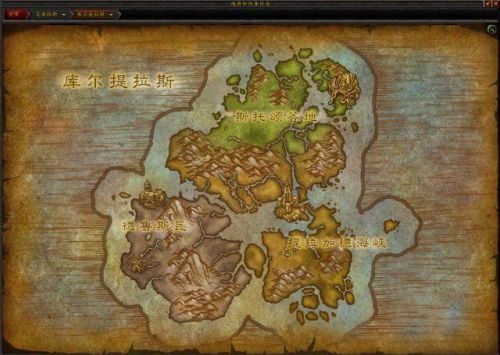 艾泽拉斯地图全貌中文(艾泽拉斯大陆的美丽精灵)插图5