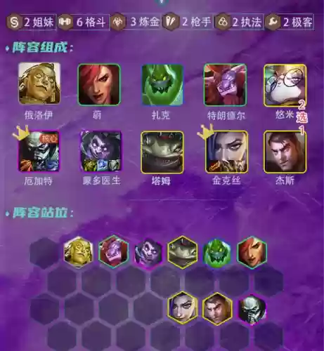 云顶炼金科技阵容搭配最新(云顶之弈森林德鲁伊阵容)插图1