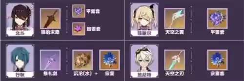 雷伤可晴阵容搭配(刻晴配队推荐平民)插图4