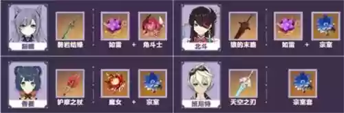雷伤可晴阵容搭配(刻晴配队推荐平民)插图7