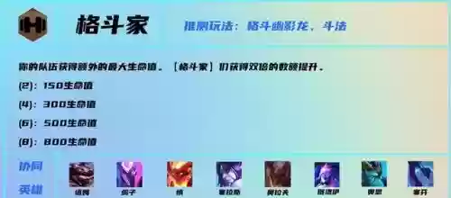 云顶8格斗家阵容装备推荐(云顶之弈斗士阵容)插图