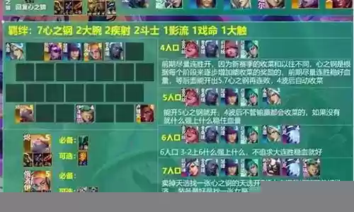 10钢阵容搭配