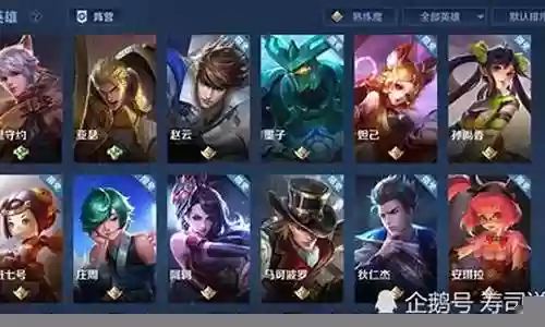 冷门英雄无解阵容搭配