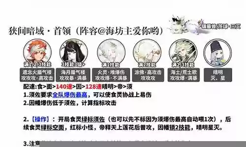 暗灵枪手阵容搭配插图