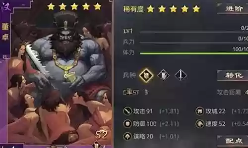 董卓阵容搭配率土插图
