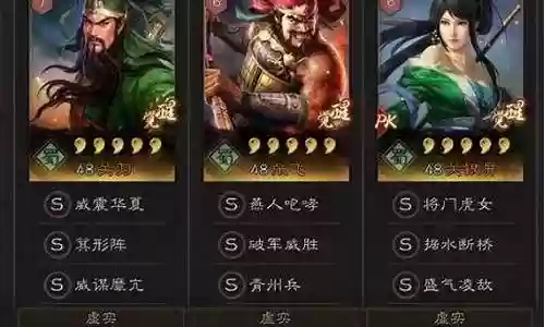 关羽张飞阵容最强搭配